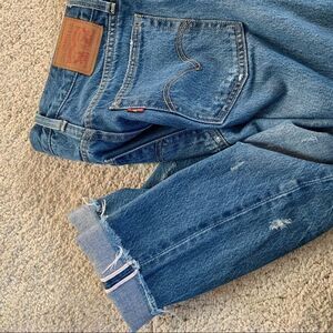levis x white oak sz 27 selvage